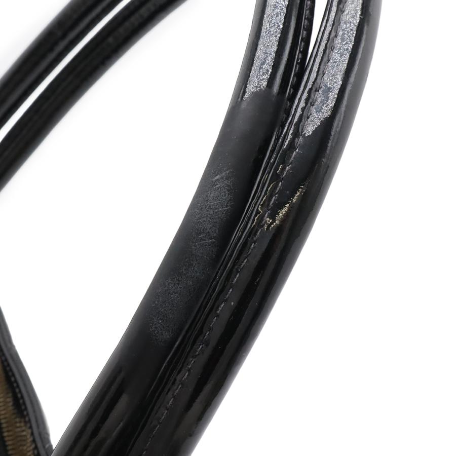 CHANEL シャネル マトラッセ ココマーク 復刻トート トートバッグ ショルダーバッグ エナメル レザー ブラック 黒 ゴールド金具 A01804 | CHANEL | 04