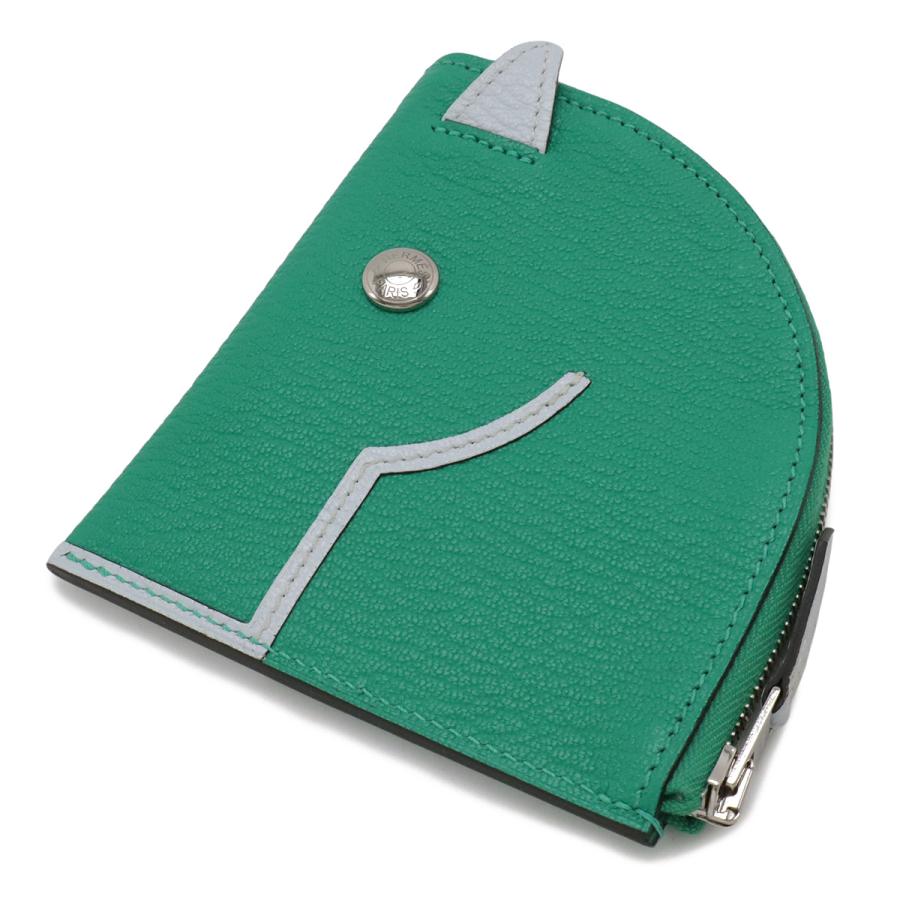 HERMES エルメス パドック コインケース 小銭入れ コインパース ポーチ シェーブル レザー ミント グリーン ブルーブリュム ペールブルー | HERMES | 01