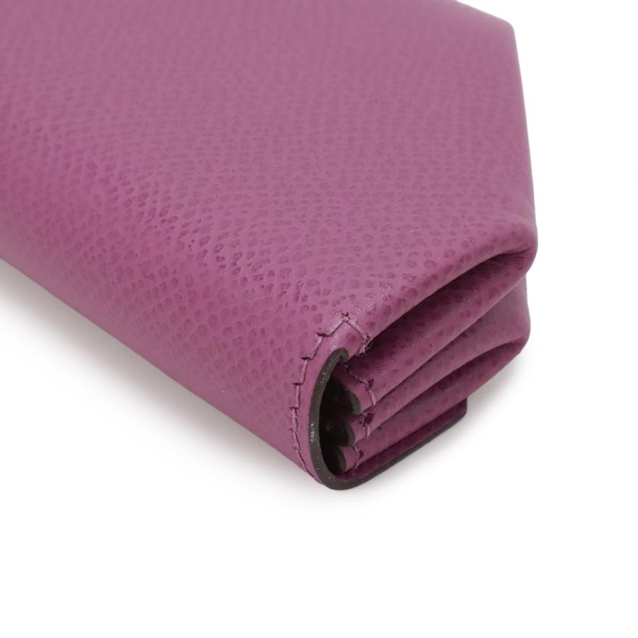 HERMES エルメス ル ヴァンキャトル ルヴァンキャトル コインケース 小銭入れ コインパース ヴォーエプソン レザー パープル | HERMES | 02