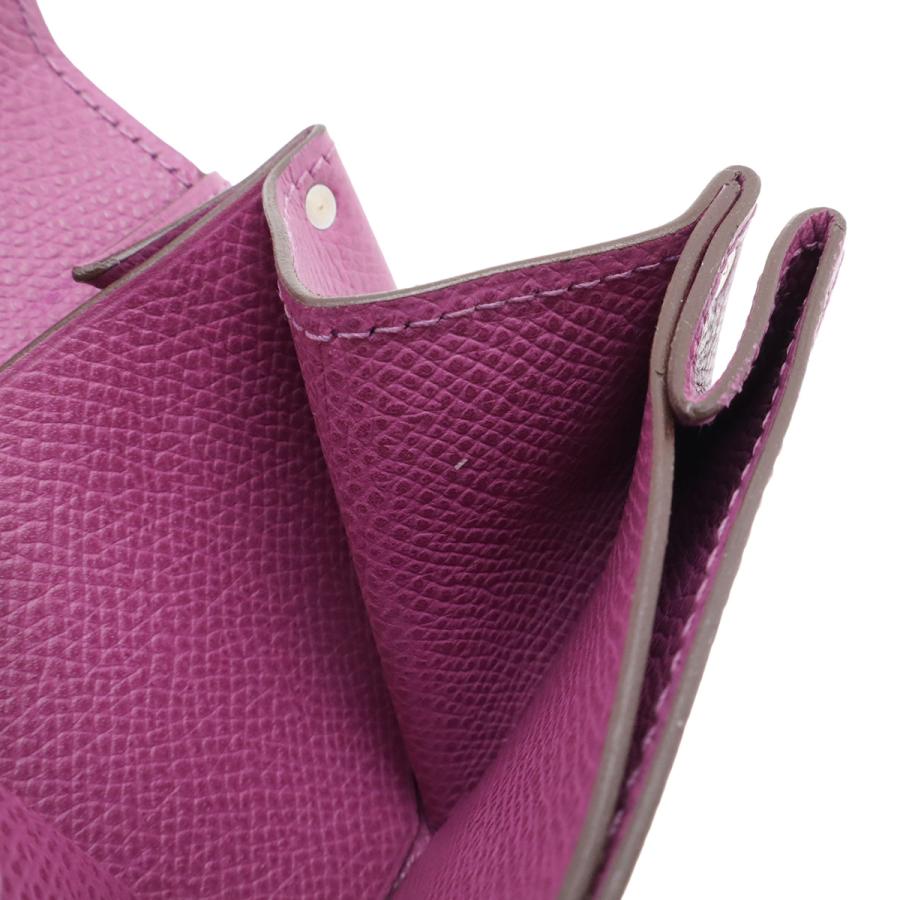 HERMES エルメス ル ヴァンキャトル ルヴァンキャトル コインケース 小銭入れ コインパース ヴォーエプソン レザー パープル | HERMES | 04