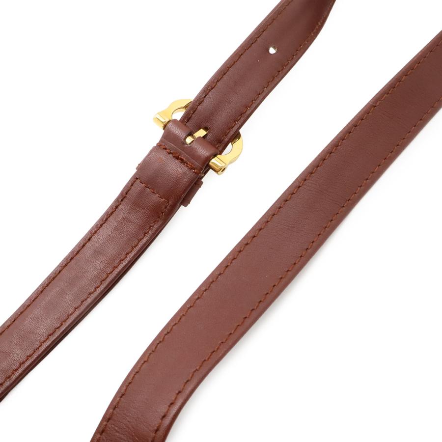 Cartier カルティエ マストライン ショルダーバッグ ポシェット 斜め掛け レザー ボルドー 赤 ゴールド金具 | Cartier | 04