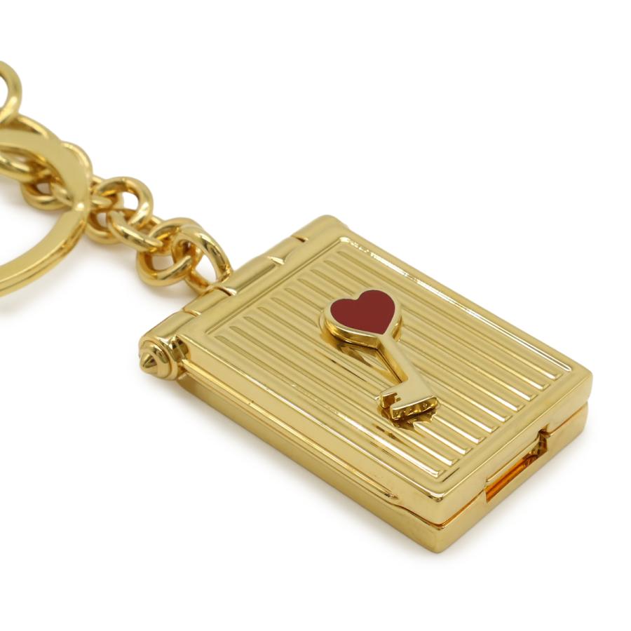 Cartier カルティエ ディアボロ ドゥ カルティエ フォトフレーム キーリング キーホルダー バッグチャーム ハート キー GP ゴールド | Cartier | 02