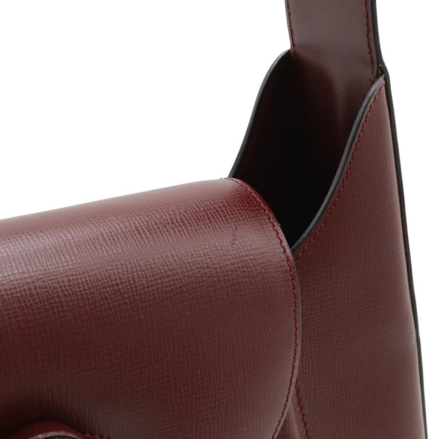 Cartier カルティエ マスト ショルダーバッグ セミショルダー ワンショルダー カーフレザー ボルドー ゴールド金具 L1000250 | Cartier | 05