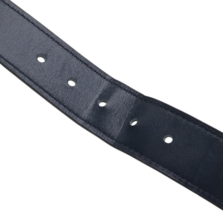 HERMES エルメス ケープコッド32 ベルト リバーシブル レザー ブルーマリン マラカイト ボックスカーフ トゴ レザー シルバー金具 #85 | HERMES | 05