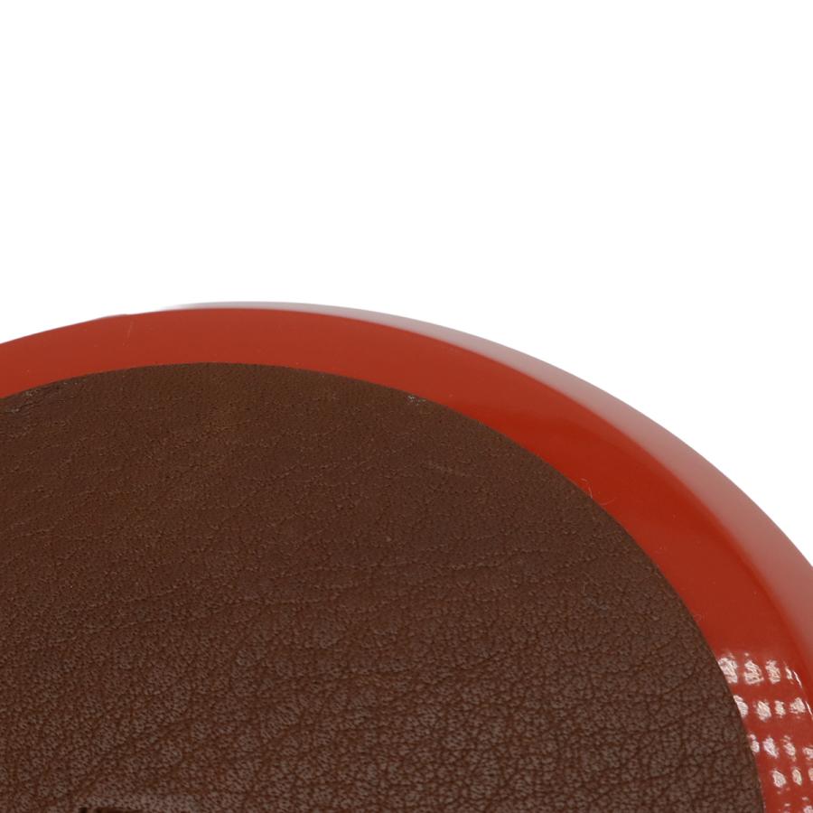 HERMES エルメス ブドワールPM ボックス インテリア 小物入れ 置物 ラッカー オレンジレッド系 | HERMES | 03