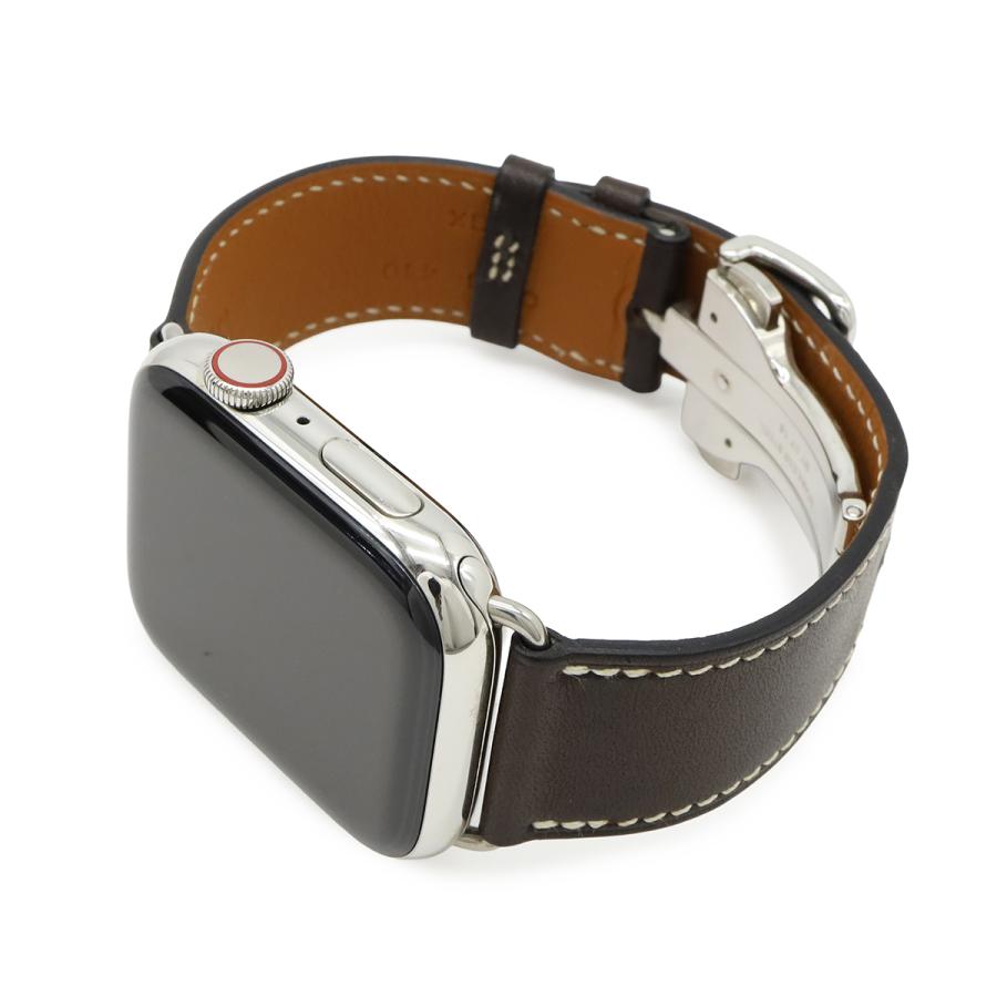 HERMES エルメス アップルウォッチ Apple Watch Series4 GPS+Cellularモデル 44mm SS 革ベルト 充電式 スマートウォッチ 腕時計 A2008 HERMES（エルメス） アップルウォッチ Apple Watch Series4 GPS+