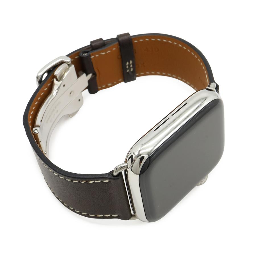 HERMES エルメス アップルウォッチ Apple Watch Series4 GPS+Cellularモデル 44mm SS 革ベルト 充電式 スマートウォッチ 腕時計 A2008 | HERMES | 01