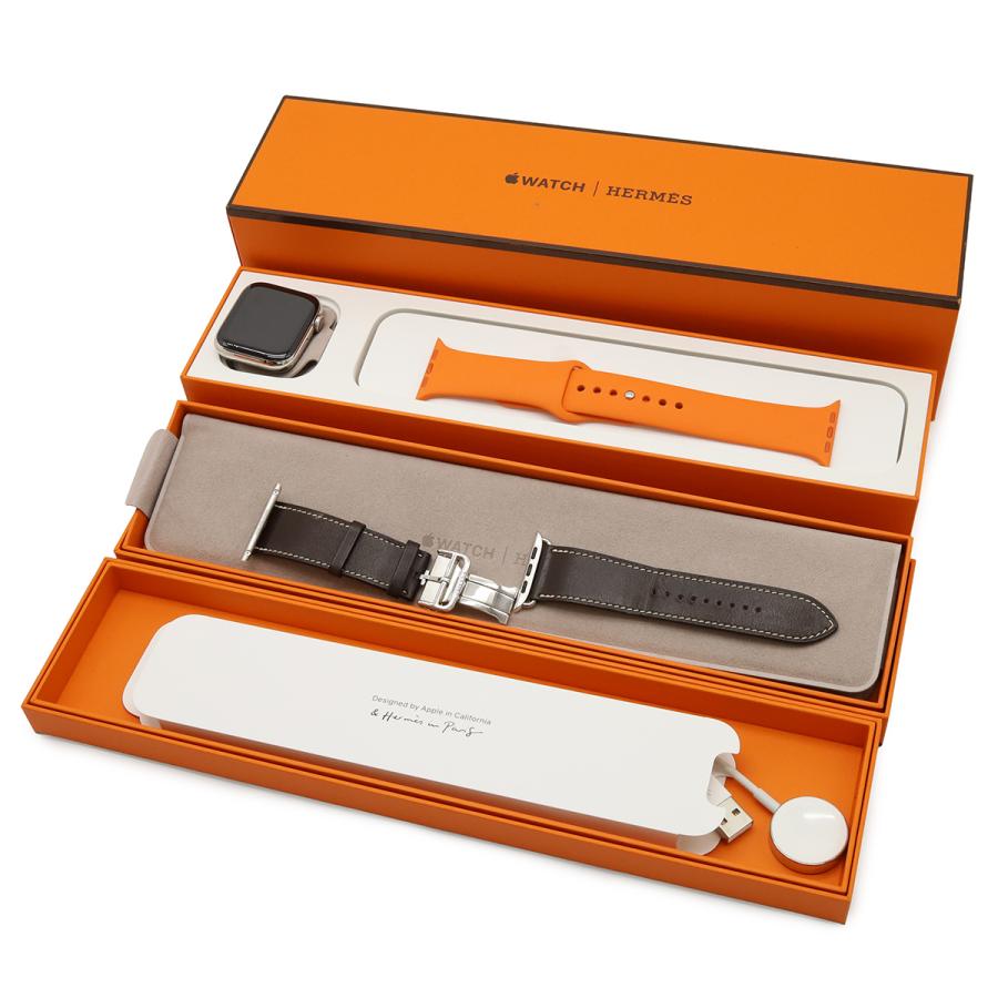 HERMES エルメス アップルウォッチ Apple Watch Series4 GPS+Cellularモデル 44mm SS 革ベルト 充電式 スマートウォッチ 腕時計 A2008 | HERMES | 08