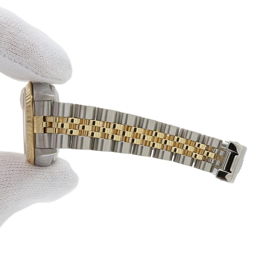 ROLEX ロレックス デイトジャスト　79173G シャンパン文字盤 SS K18YG 10Pダイヤ コンビ Y番 レディース AT オートマ 腕時計 | ROLEX | 07