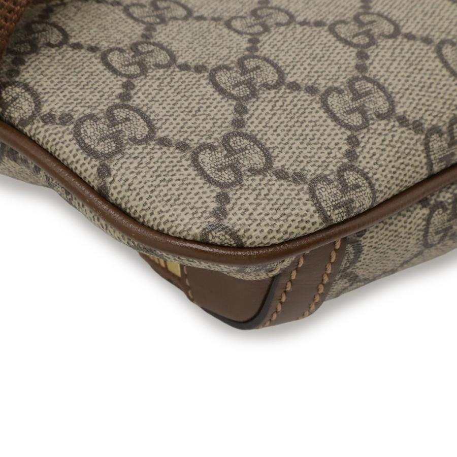 GUCCI グッチ インターロッキングG GGスプリーム ベルトバッグ ボディバッグ ウエストバッグ ウエストポーチ PVC レザー ベージュ | GUCCI | 02