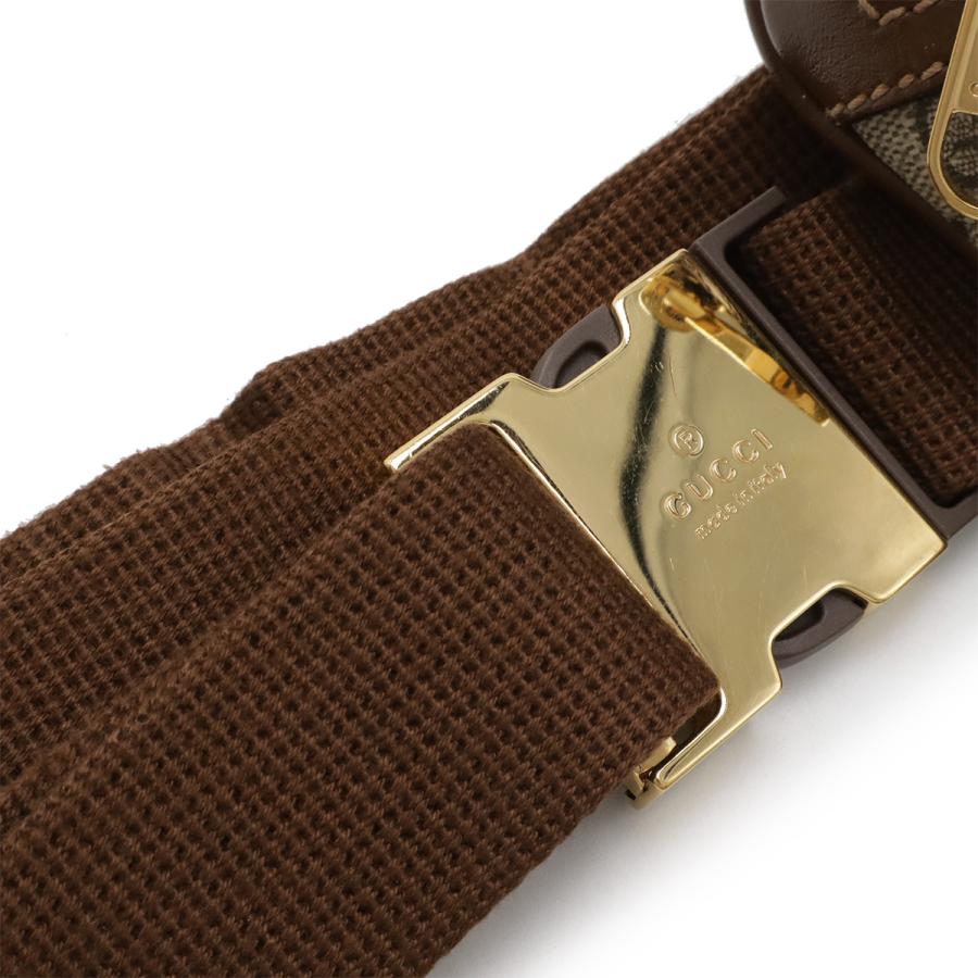 GUCCI グッチ インターロッキングG GGスプリーム ベルトバッグ ボディバッグ ウエストバッグ ウエストポーチ PVC レザー ベージュ | GUCCI | 04