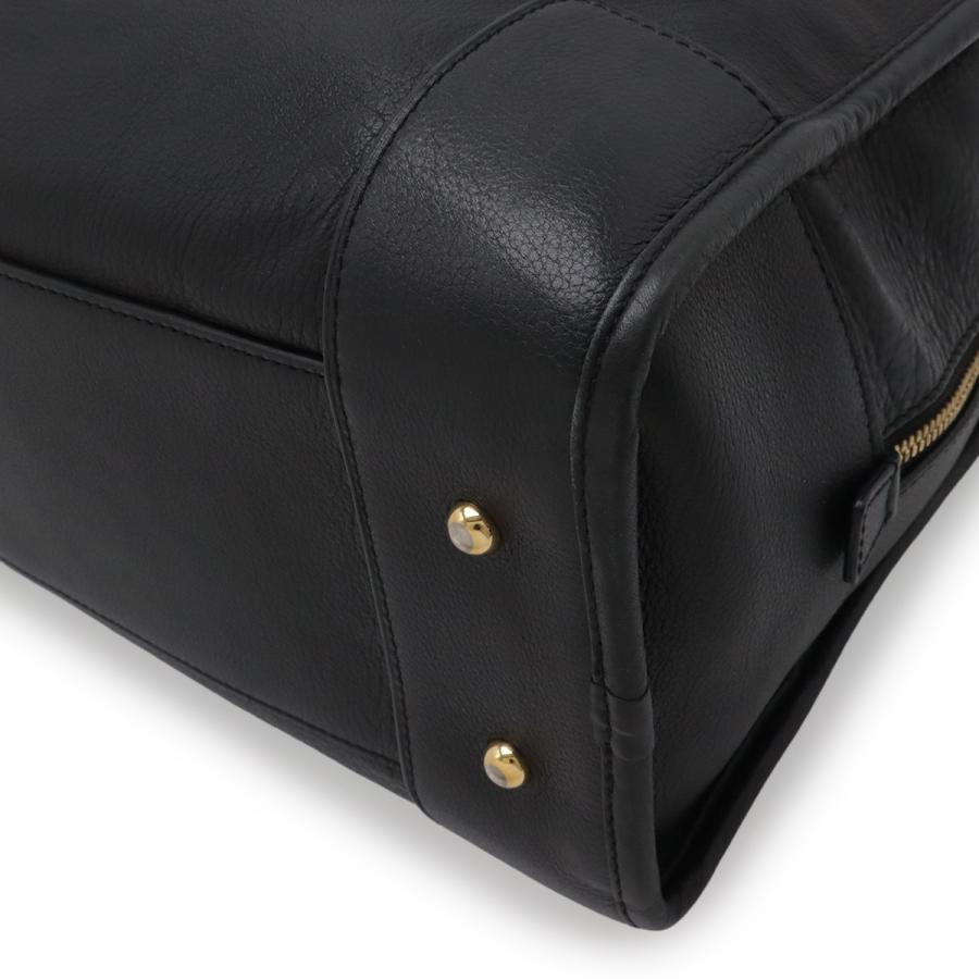 LOEWE ロエベ アマソナ35 アナグラム ハンドバッグ ミニボストンバッグ 中期モデル レザー ブラック 黒 ゴールド金具 | LOEWE | 02