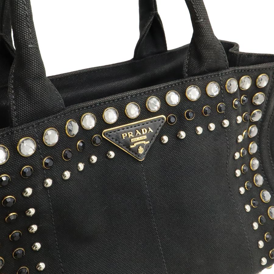 PRADA カナパ　ビジューバッグ PRADA（プラダ） CANAPA カナパ ハンドバッグ 2WAY ショルダーバッグ