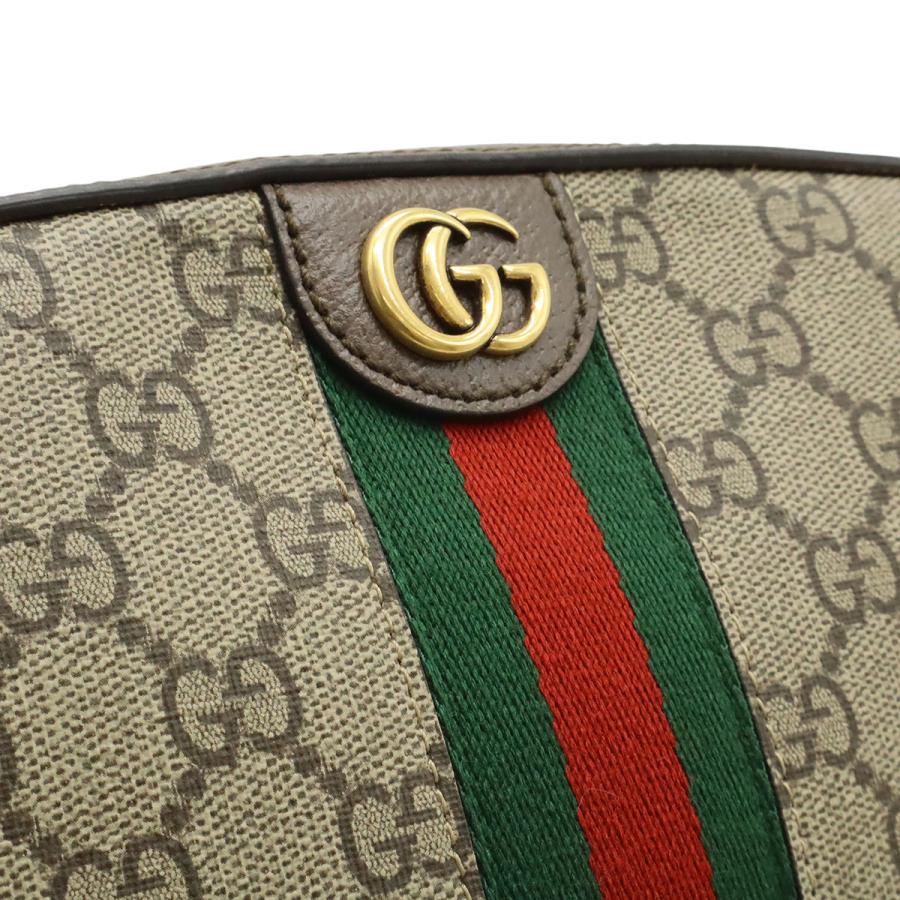 GUCCI グッチ オフィディア GGスプリーム スモール クロスボディバッグ ショルダーバッグ 2WAY クラッチバッグ PVC ベージュ | GUCCI | 07