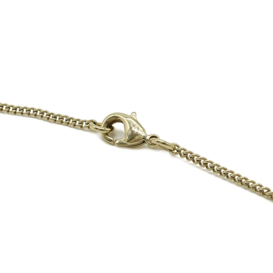CHANEL シャネル ココマーク サークル チェーン ネックレス ペンダント GP レザー ゴールド ブラック B19 P | CHANEL | 04