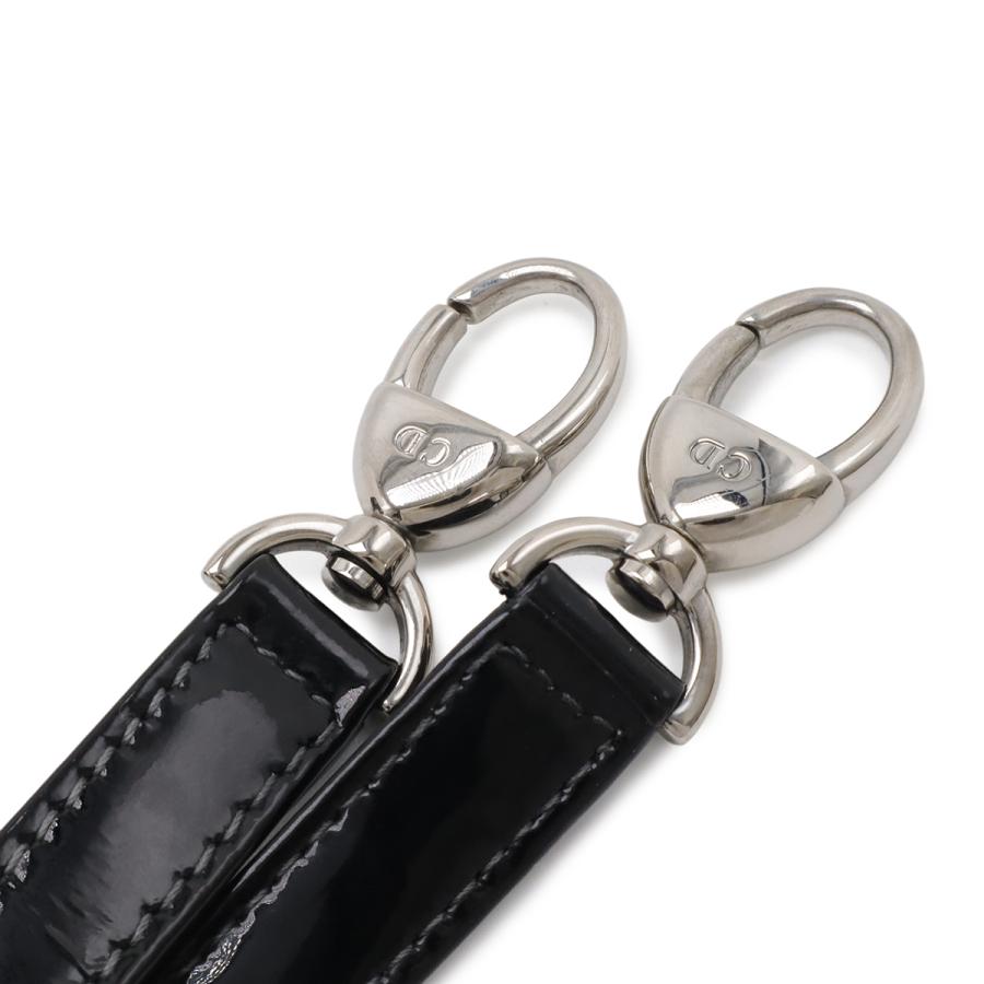 Christian Dior クリスチャン ディオール レディディオール カナージュ トートバッグ 2WAY ショルダーバッグ パテントレザー ブラック | Christian Dior | 06