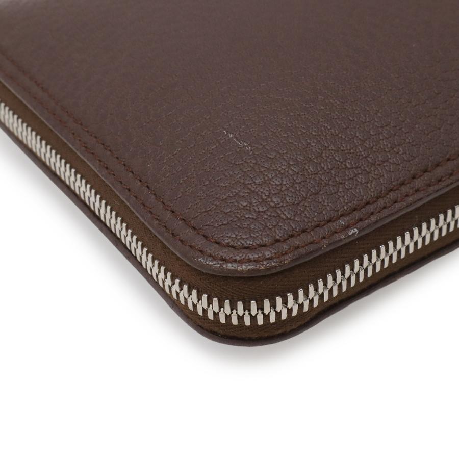 HERMES エルメス シルキーポップ エコバッグ トートバッグ 折り畳み オムニバスと白い貴婦人のゲーム ブッフル シルク ダークブラウン | HERMES | 02