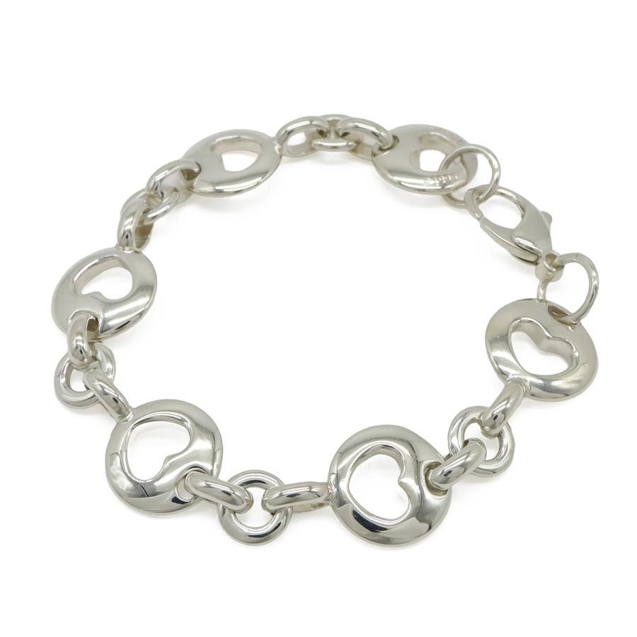TIFFANY&Co. ティファニー ピアスドハート ブレスレット Ag925 SV925 シルバー | TIFFANY&Co.