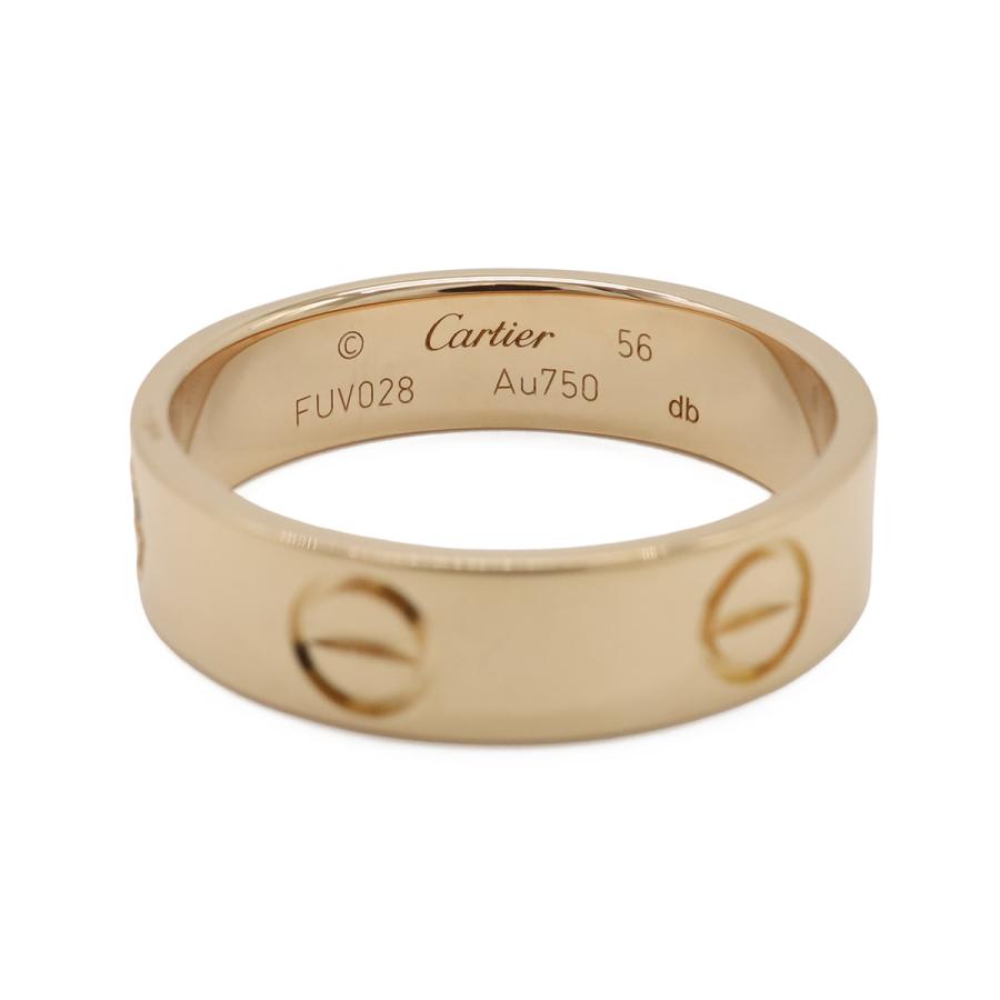 Cartier カルティエ ラブ LOVE LΘVE ラブリング 指輪 ウェディングリング K18PG ピンクゴールド #56 日本サイズ約16号 B4084800 | Cartier | 03