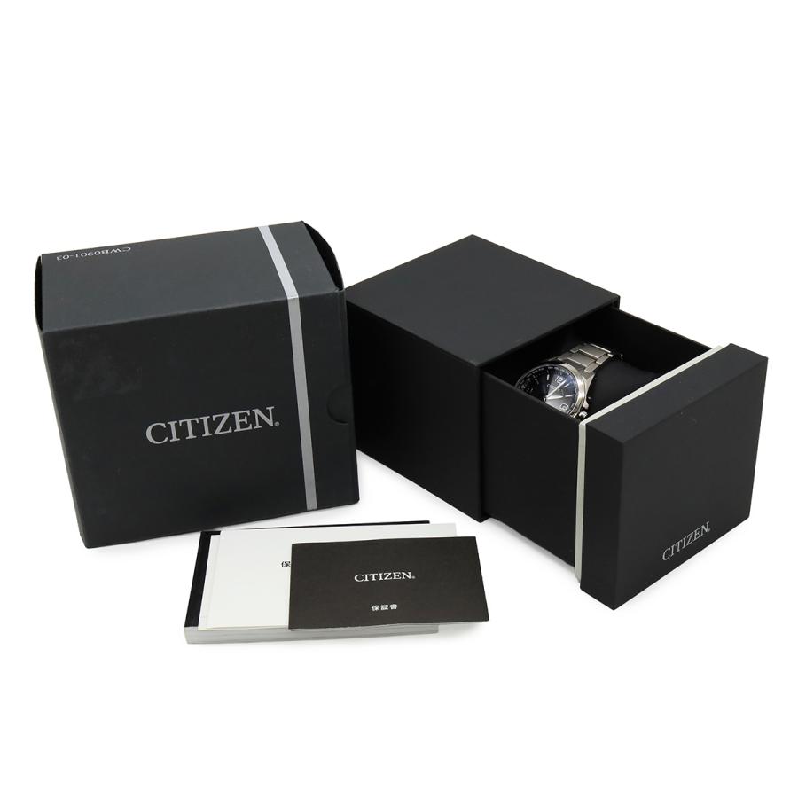 CITIZEN シチズン アテッサ エコドライブ 電波時計 ソーラー チタン ブラック文字盤 メンズ 腕時計 CB1070-56F | CITIZEN | 08