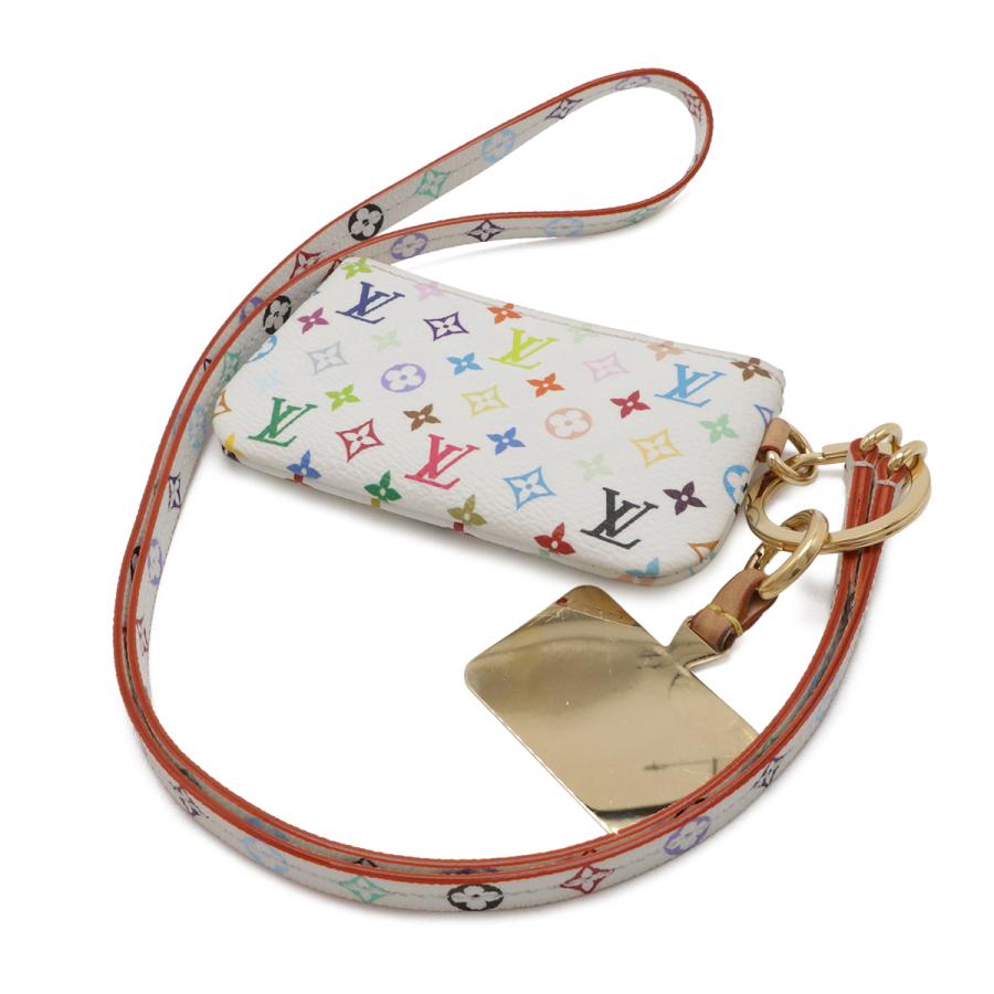 LOUIS VUITTON ルイ ヴィトン モノグラムマルチカラー LV×TM フォンホルダー iPhone スマホ アクセサリー ブロン 白 ホワイト M14099 | LOUIS VUITTON | 01