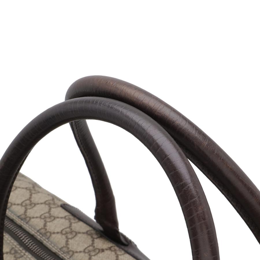 GUCCI グッチ GGスプリーム GGプラス ボストンバッグ 旅行カバン ハンドバッグ 2WAY ショルダーバッグ PVC レザー ベージュ | GUCCI | 04