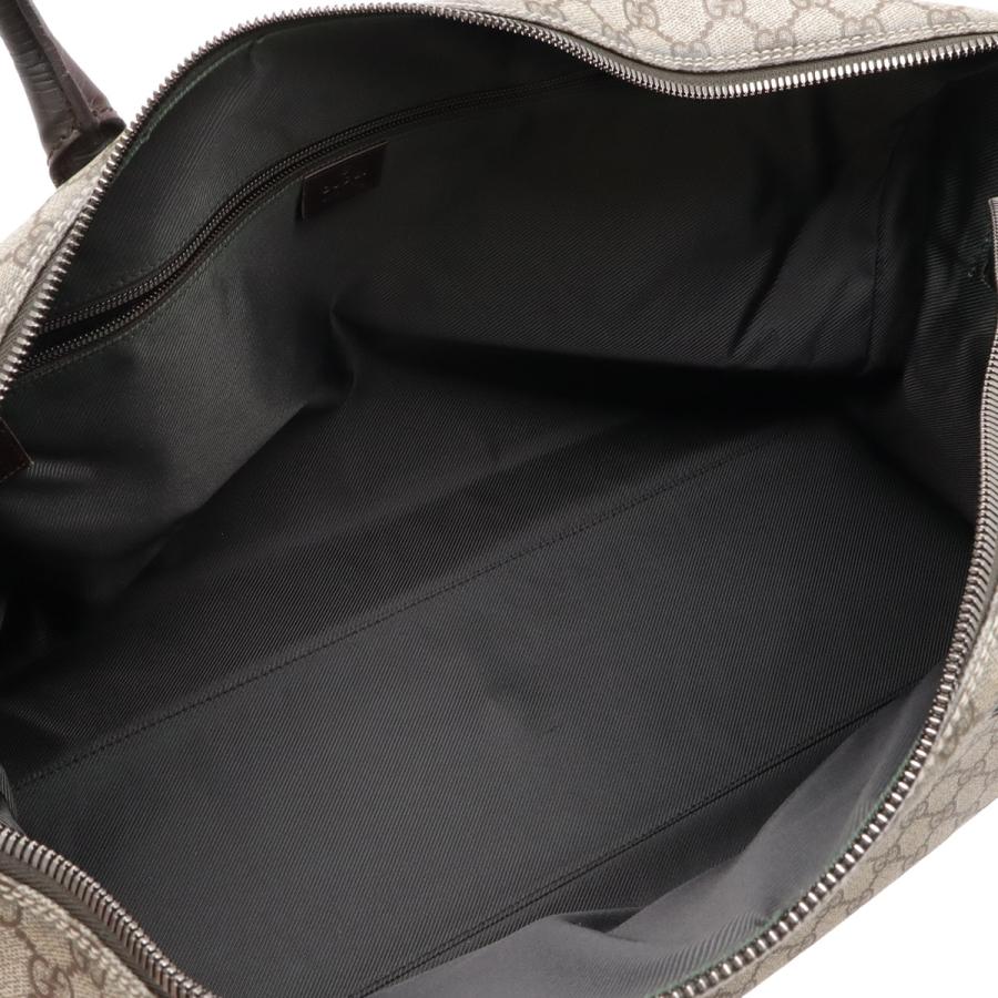 GUCCI グッチ GGスプリーム GGプラス ボストンバッグ 旅行カバン ハンドバッグ 2WAY ショルダーバッグ PVC レザー ベージュ | GUCCI | 06