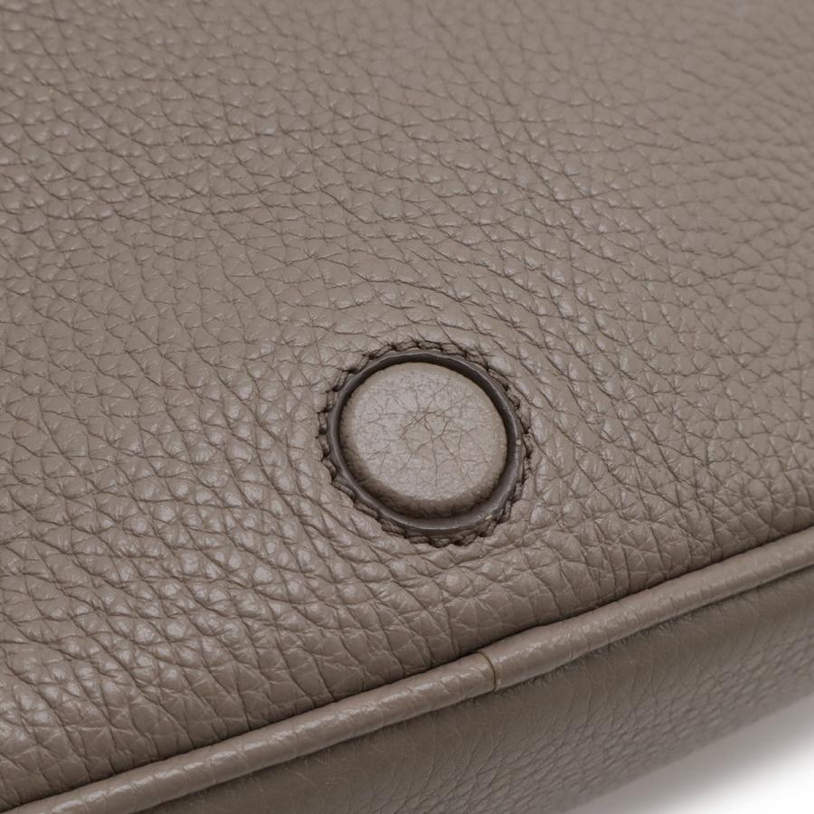 PRADA プラダ ポシェット ショルダーバッグ フラップショルダー 斜め掛け レザー グレージュ ゴールド金具 1BD163 | PRADA | 08