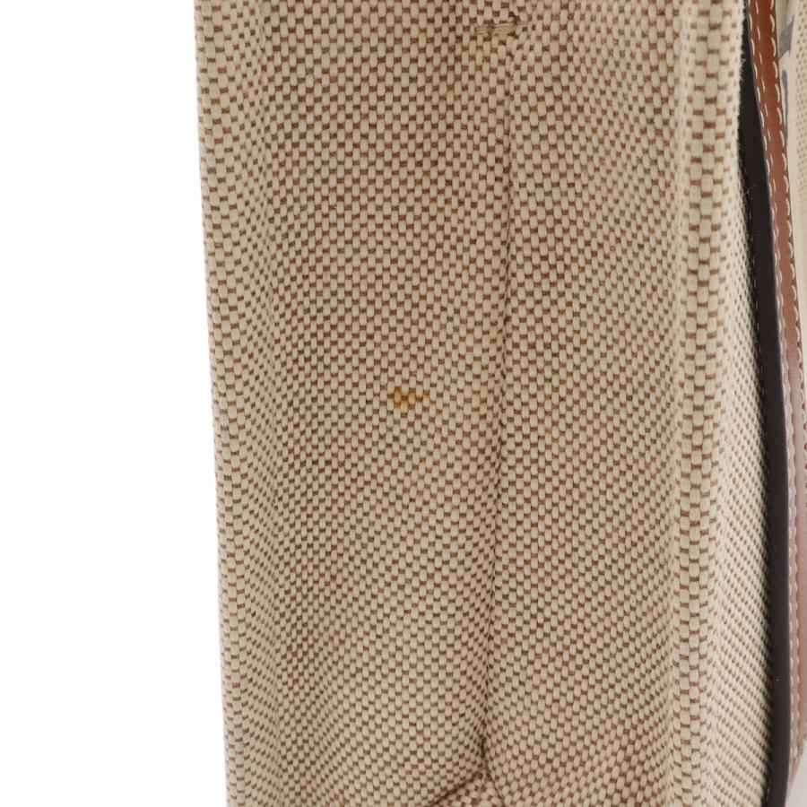 Chloe クロエ ウッディ スモール トートバッグ ハンドバッグ 2WAY ショルダーバッグ キャンバス レザー ベージュ ブラウン CHC23AS397 | Chloe | 03