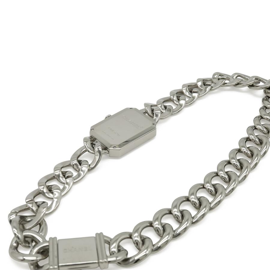 CHANEL シャネル プルミエール Wチェーン　ブラック文字盤  SS レディース QZ クォーツ 腕時計 H4199 | CHANEL | 05