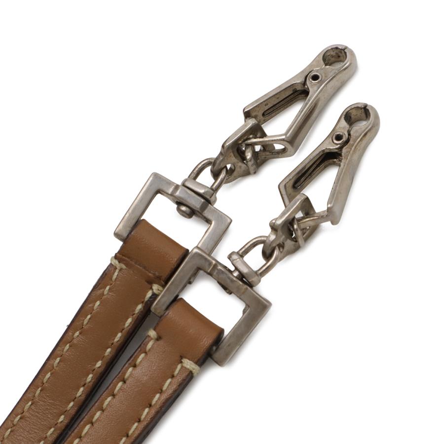 PRADA プラダ ハンドバッグ ミニボストンバッグ 2WAY ショルダーバッグ セミショルダー 肩掛け レザー キャメル ライトブラウン