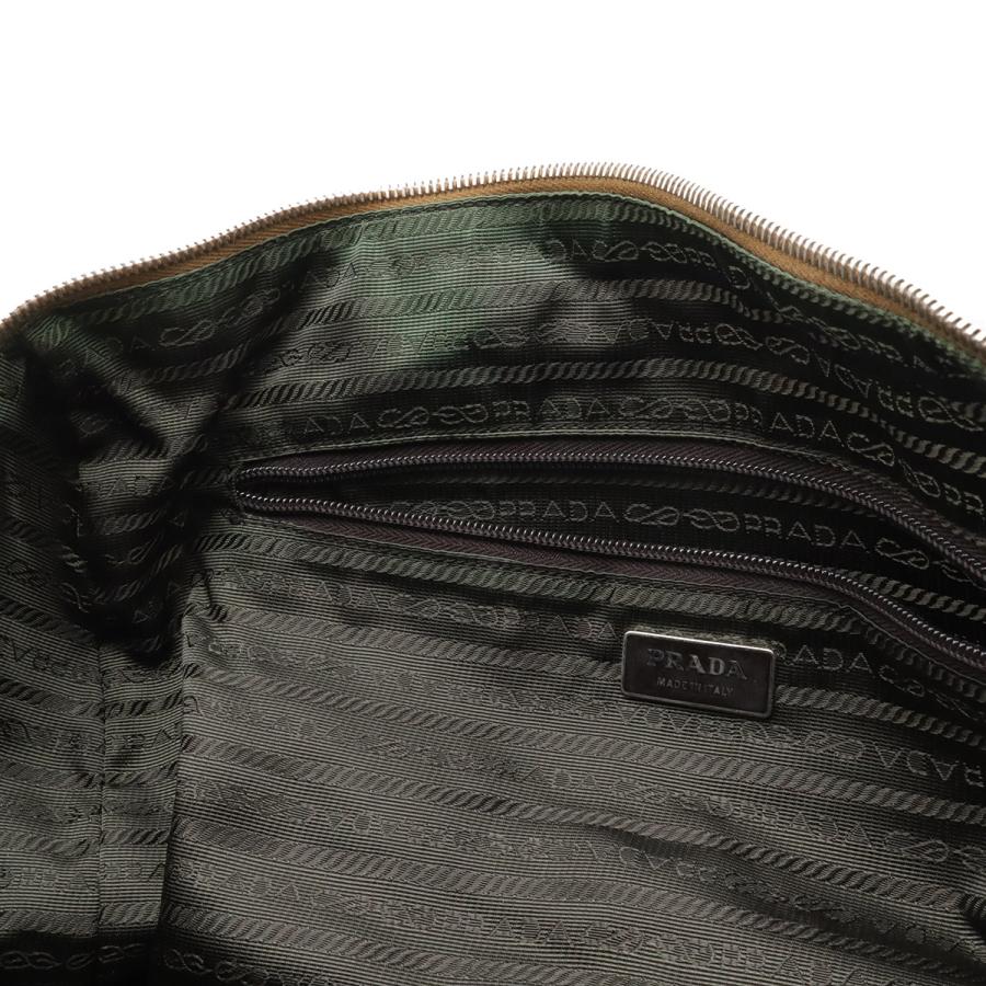 PRADA プラダ ハンドバッグ ミニボストンバッグ 2WAY ショルダーバッグ セミショルダー 肩掛け レザー キャメル ライトブラウン