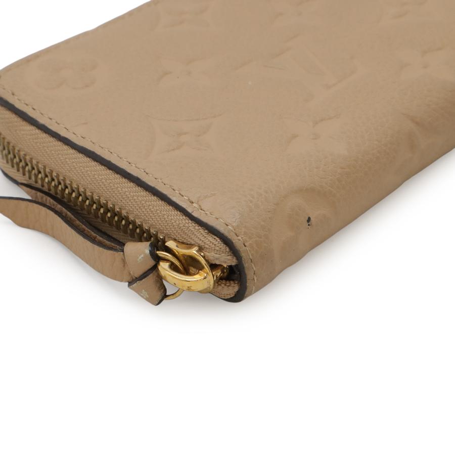 LOUIS VUITTON ルイ ヴィトン モノグラムアンプラント ポルトフォイユ クレマンス ラウンドファスナー 長財布 デュンヌ ベージュ M60173 | LOUIS VUITTON | 02