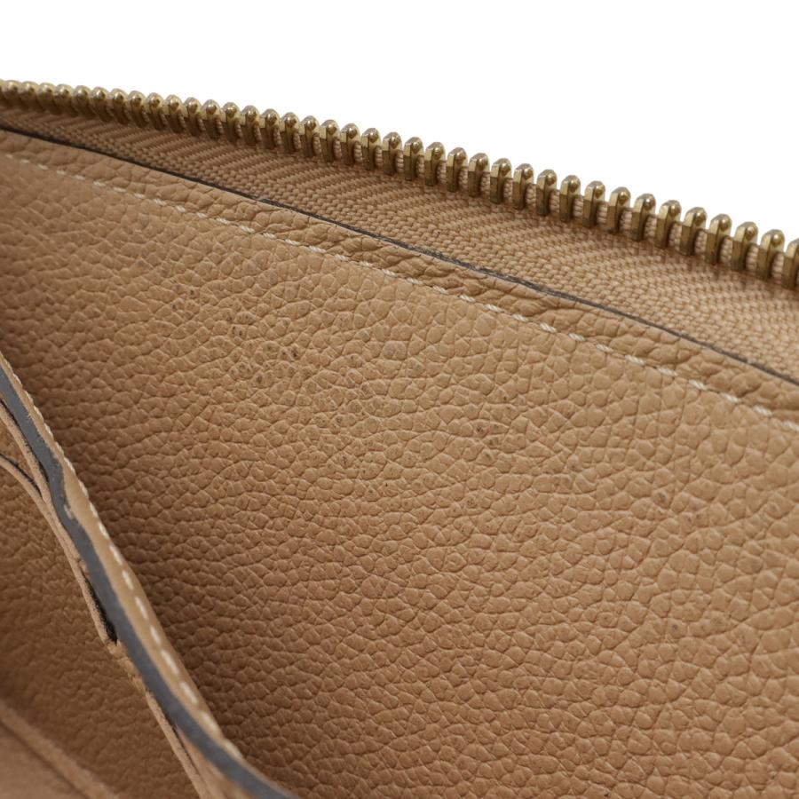 LOUIS VUITTON ルイ ヴィトン モノグラムアンプラント ポルトフォイユ クレマンス ラウンドファスナー 長財布 デュンヌ ベージュ M60173 | LOUIS VUITTON | 04