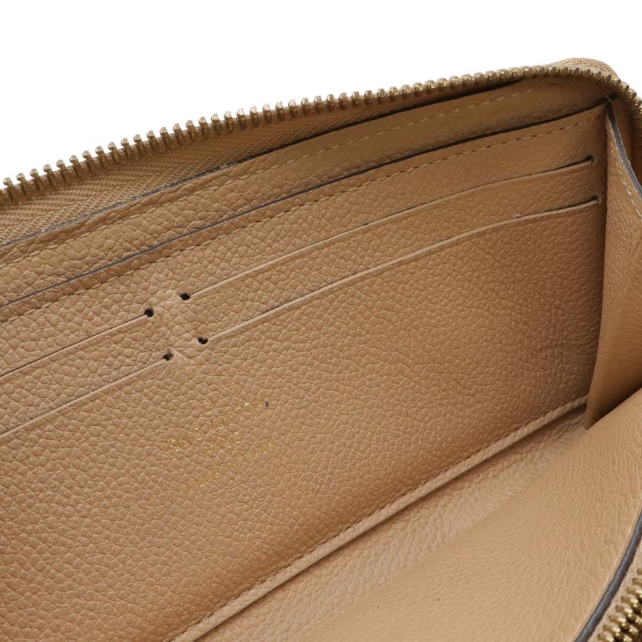 LOUIS VUITTON ルイ ヴィトン モノグラムアンプラント ポルトフォイユ クレマンス ラウンドファスナー 長財布 デュンヌ ベージュ M60173 | LOUIS VUITTON | 07