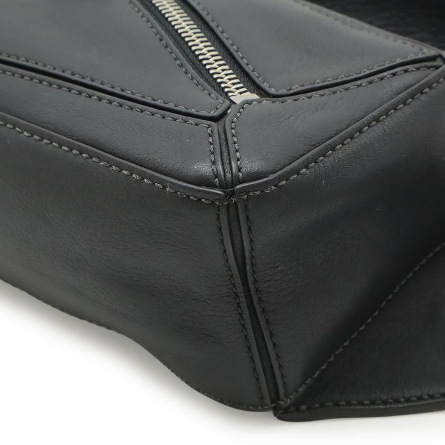 LOEWE ロエベ パズル バムバッグ ミニ ボディバッグ ショルダーバッグ ウエストバッグ レザー ブラック 黒 シルバー金具 B510U89X02 | LOEWE | 02
