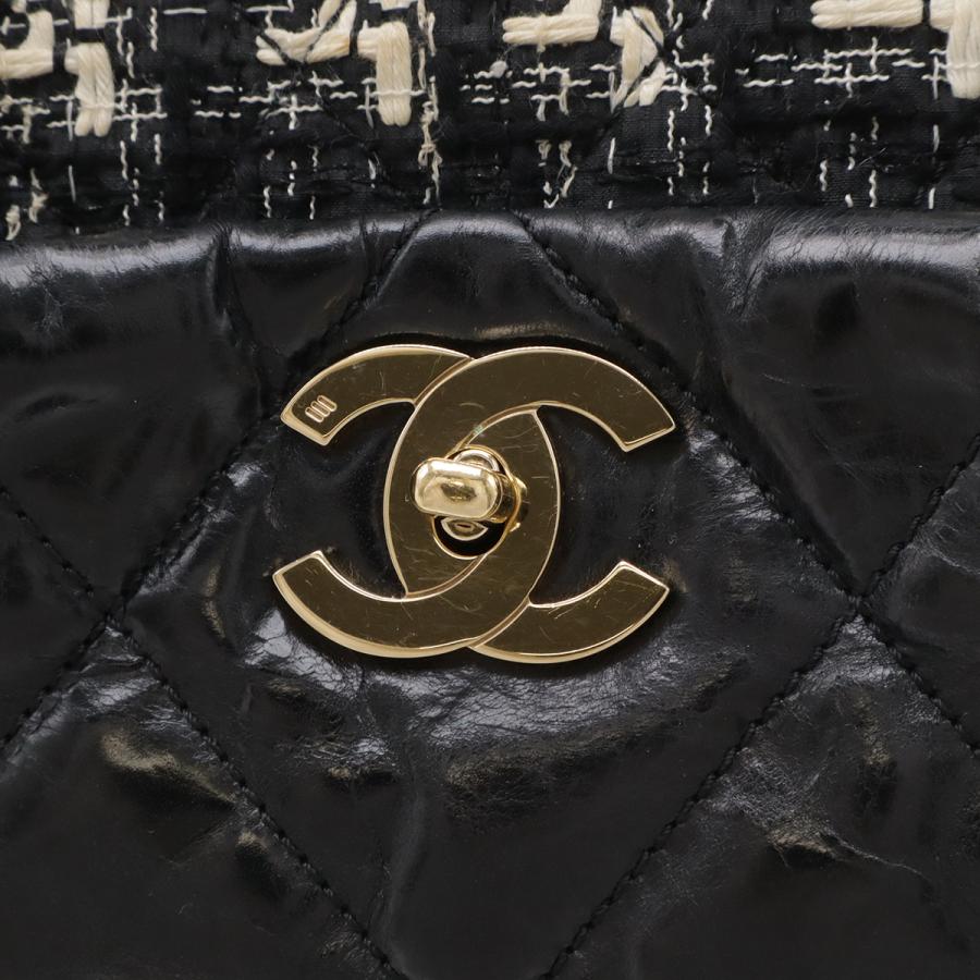 CHANEL シャネル ココマーク ポートベロー マトラッセ トートバッグ 2WAY ショルダーバッグ チェーンショルダー レザー ツイード | CHANEL | 03