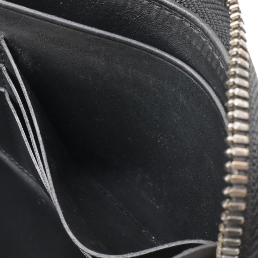 Berluti ベルルッティ カリグラフィー イタウバ ロングジップウォレット ラウンドファスナー 長財布 スクリットレザー ネイビー ブルー系 | Berluti | 07