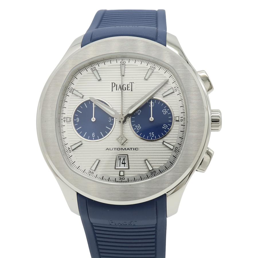 PIAGET ピアジェ ポロ クロノグラフ シルバー文字盤 SS ラバー 世界限定888本 メンズ AT オートマ 腕時計 G0A46013　 | PIAGET | 03