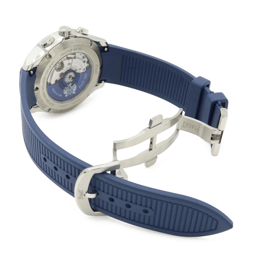 PIAGET ピアジェ ポロ クロノグラフ シルバー文字盤 SS ラバー 世界限定888本 メンズ AT オートマ 腕時計 G0A46013　 | PIAGET | 07