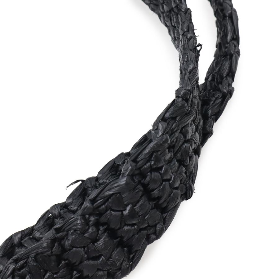 PRADA プラダ クロシェ ロゴ トートバッグ ショルダートート 肩掛け ブラック 黒 ホワイト 白 1BG393 | PRADA | 04