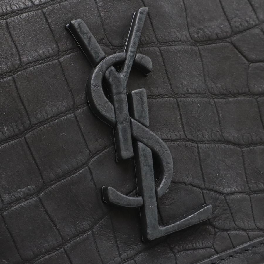 SAINT LAURENT PARIS サン ローラン パリ YSL イブサンローラン ニキ ミディアム チェーンショルダーバッグ ヌバック クロコ型押し |  | 03