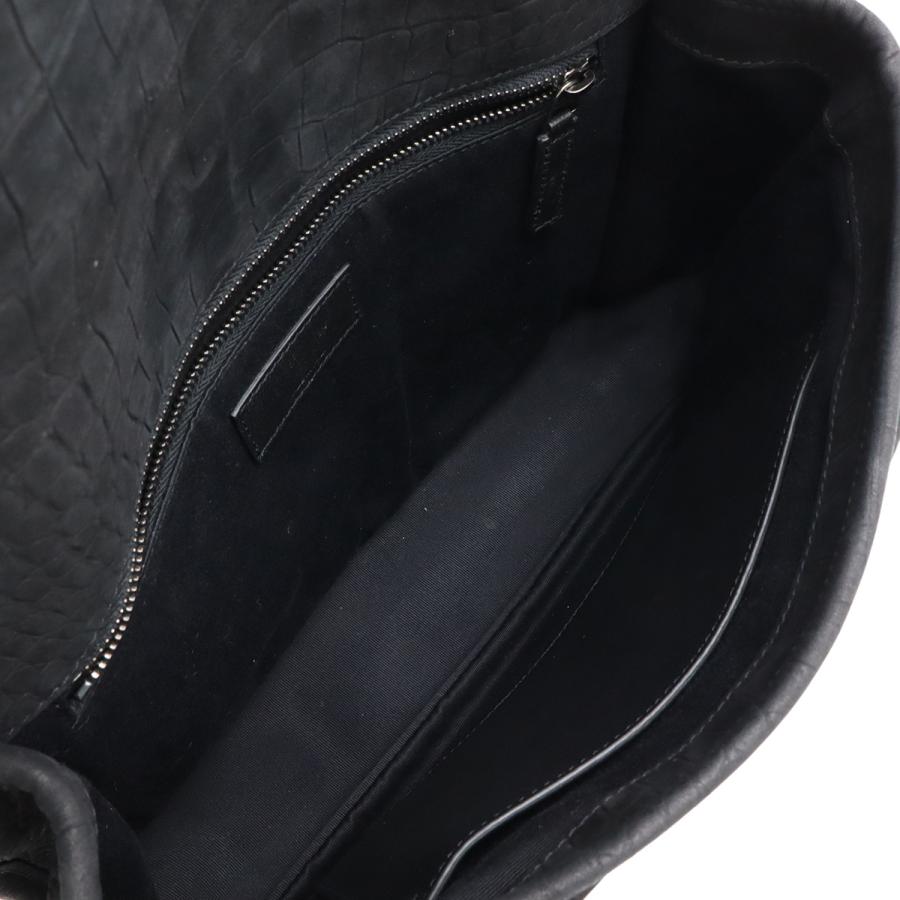 SAINT LAURENT PARIS サン ローラン パリ YSL イブサンローラン ニキ ミディアム チェーンショルダーバッグ ヌバック クロコ型押し |  | 05