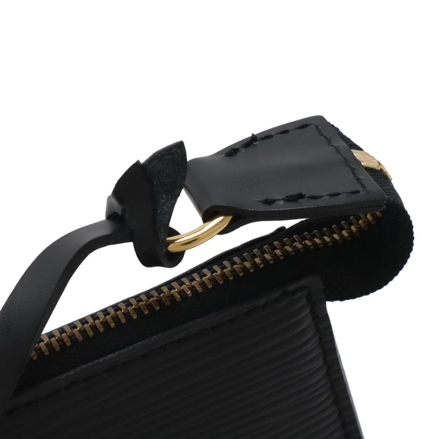 ■LOUIS VUITTON エピ　ポシェット　アクセサリーポーチ ノワール　黒 LOUIS VUITTON（ルイ・ヴィトン） ルイ ヴィトン エピ ポシェット
