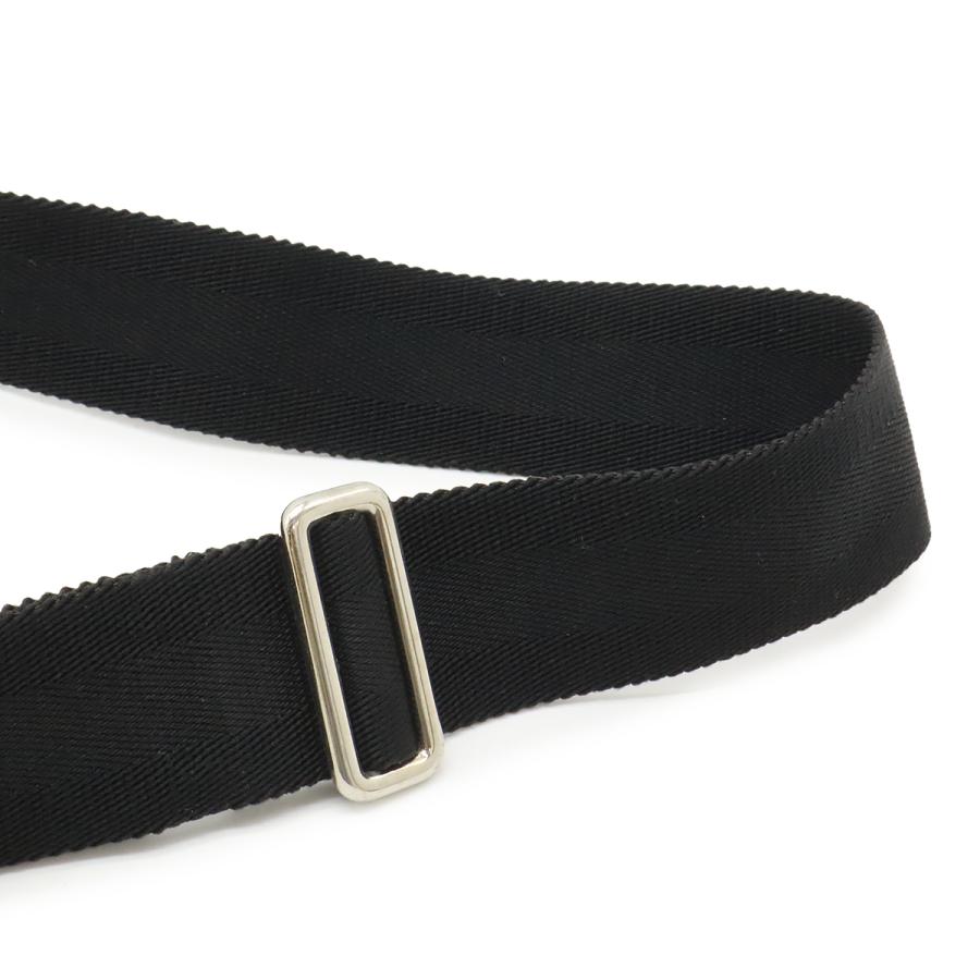 GUCCI グッチ ディアマンテ ショルダーバッグ 斜め掛け ナイロン レザー ブラック 黒 グレー シルバー金具 270410 | GUCCI | 04