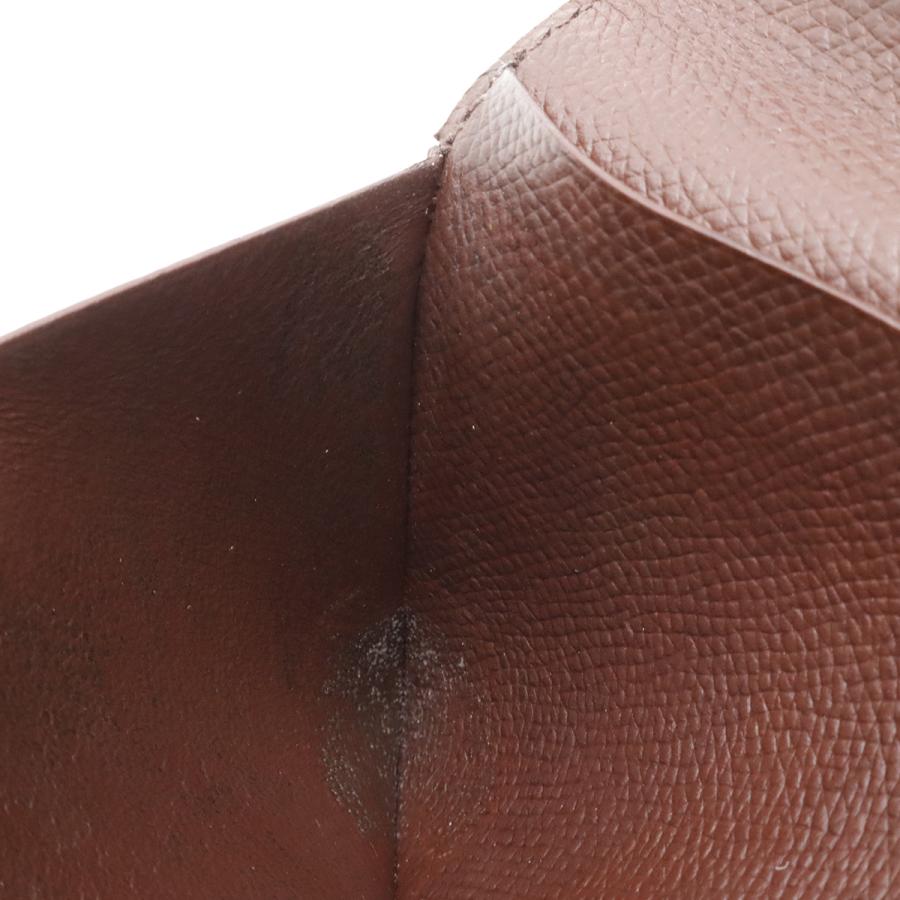 HERMES エルメス ベアン クラシック 2つ折長財布 二つ折り長財布 ヴォーエプソン レザー ダークブラウン シルバー金具 □H刻印 | HERMES | 05