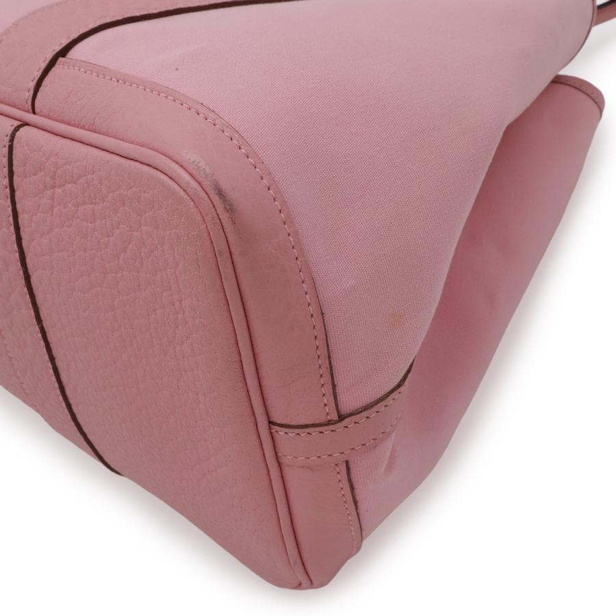 HERMES エルメス ガーデンショルダー トートバッグ ショルダーバッグ セミショルダー トワルオフィシエ レザー ピンク □O刻印 | HERMES | 02