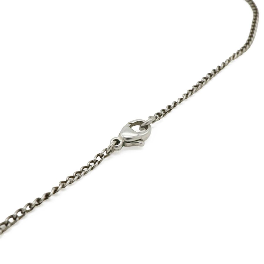 CHANEL シャネル ココマーク リボン フェイクパール ネックレス ペンダント メタル ラインストーン シルバー アイボリー 05P | CHANEL | 05