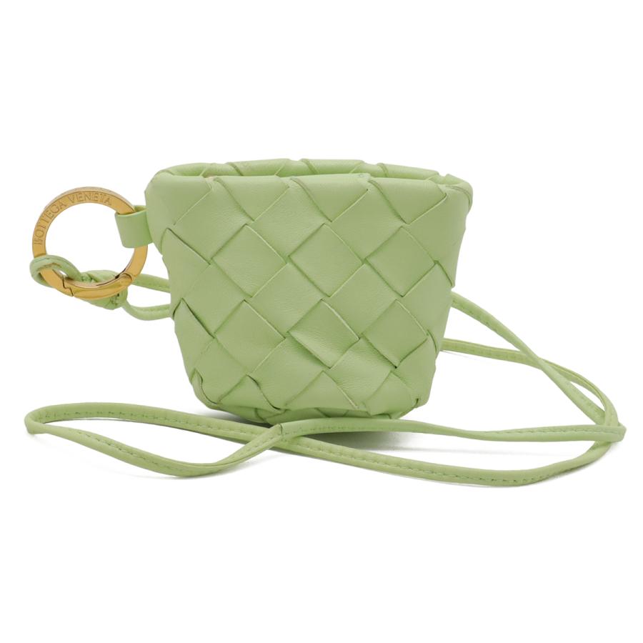 BOTTEGA VENETA ボッテガ ヴェネタ ボッテガベネタ イントレチャート コインケース 小銭入れ レザー ライムグリーン | BOTTEGA VENETA