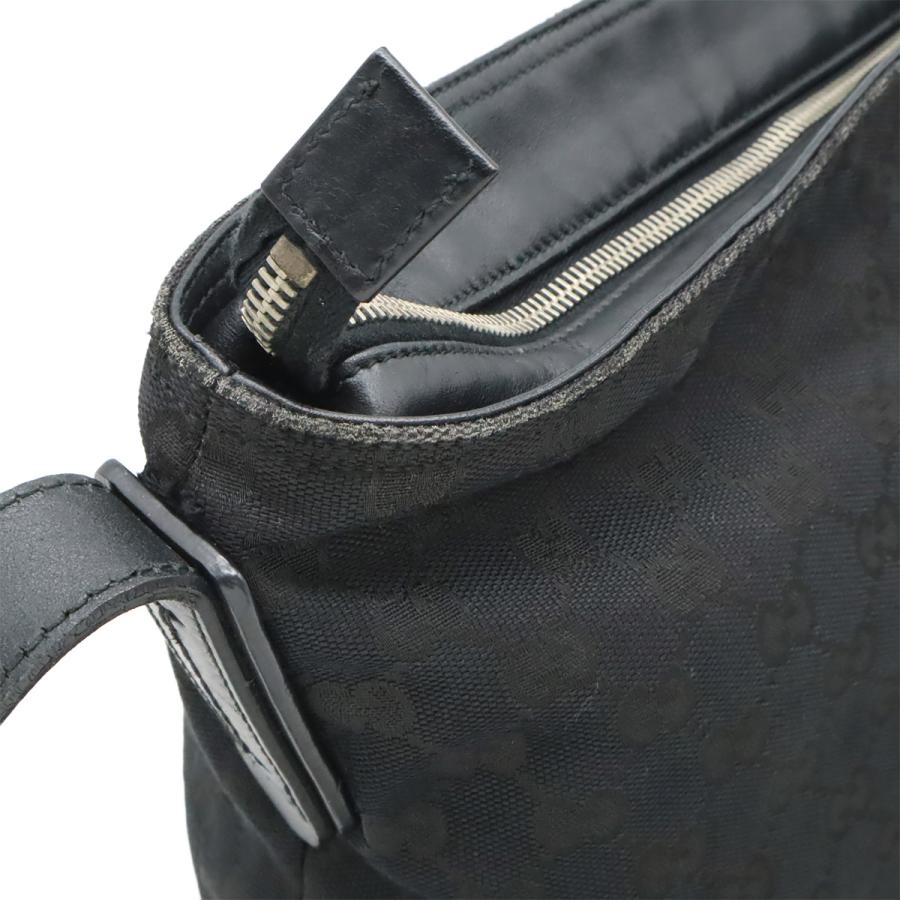 GUCCI グッチ GGキャンバス シェリーライン ショルダーバッグ 斜め掛け レザー ブラック 黒 グリーン 緑 レッド 赤 308930 | GUCCI | 07